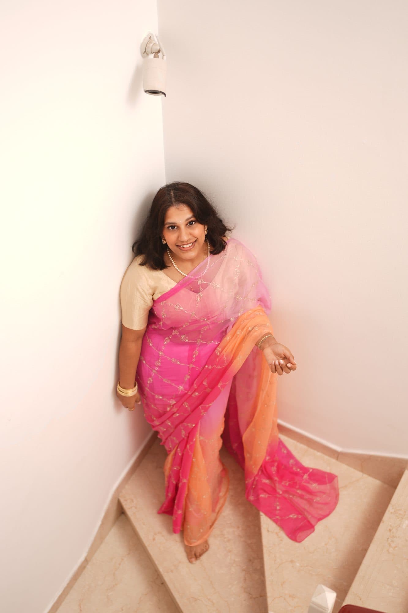 Holi Shaded, staircase